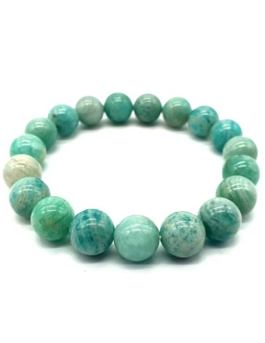 Bracelet Amazonite Extra perles 10mm