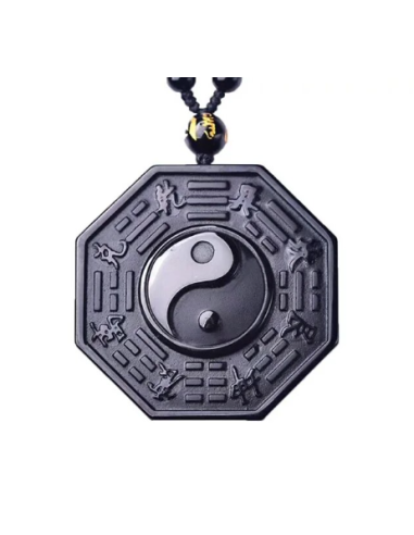 Pendentif Yin Yang I Ching - Protection