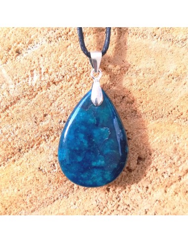 Pendentif Apatite Bleue 8