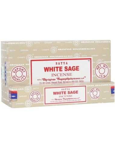 Encens Satya Sauge Blanche 15g