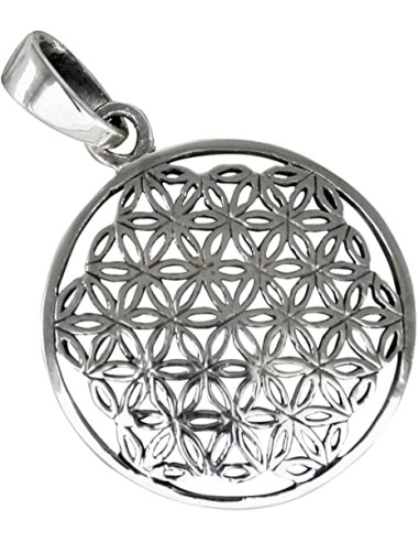 Pendentif Fleur de vie Argent